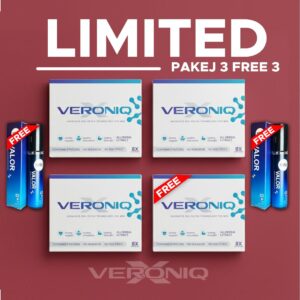 PAYDAY PAKEJ LIMITED ( 3 KOTAK VERONIQX + FREE 1 KOTAK VERONIQX + FREE 2 PERFUME )