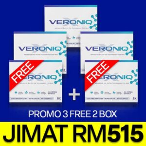 SPECIAL PROMO PAKEJ LIMITED ( 3 KOTAK VERONIQX + PERCUMA 2 KOTAK VERONIQX)